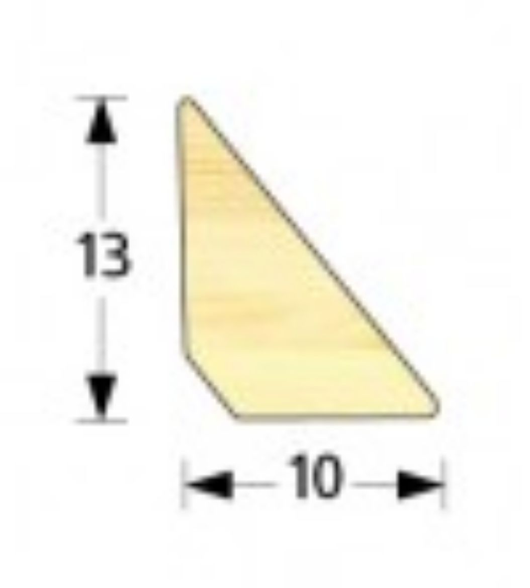 Billede af Træfejeliste eg 10x13mm